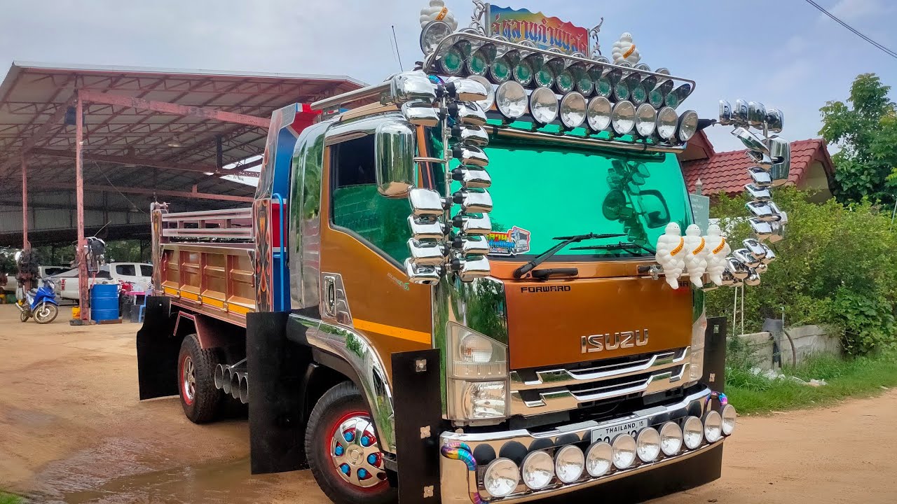 หล่อทุกมุม เท่ห์ทุกท่า🥰สุดจริงๆจ๊า💗เจ้าโรโบคอป240แรงม้า🚛