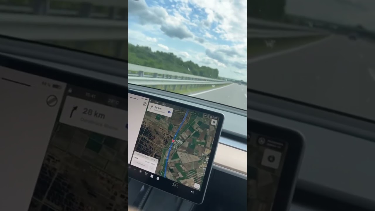 Tesla Model Y Performance top speed 243 km/h. #shorts #teslamodelyperformance