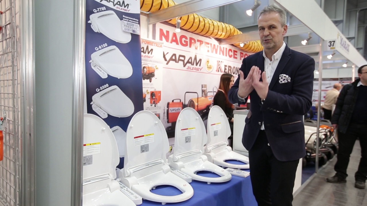 Elektroniczne deski myjące z bidetem XARAM Energy oraz XIME firmy MARAX Import-Export - pokaz modeli