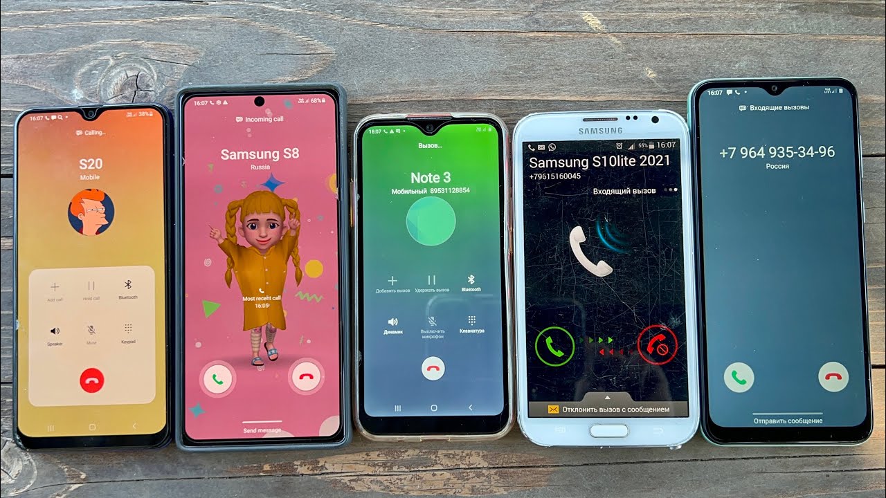 All Samsung Phones incoming Call Samsung Galaxy A03 Core New vs A01 & Samsung A30s & S20+