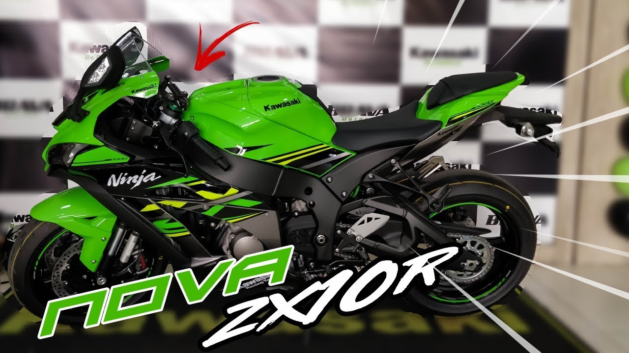 LANÇAMENTO KAWASAKI NINJA ZX10R 2018