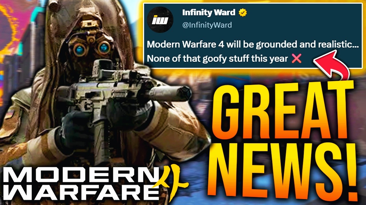 GREAT NEWS For MODERN WARFARE 4&hellip;