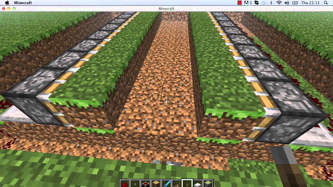 How to build a sliding underground base in minecraft