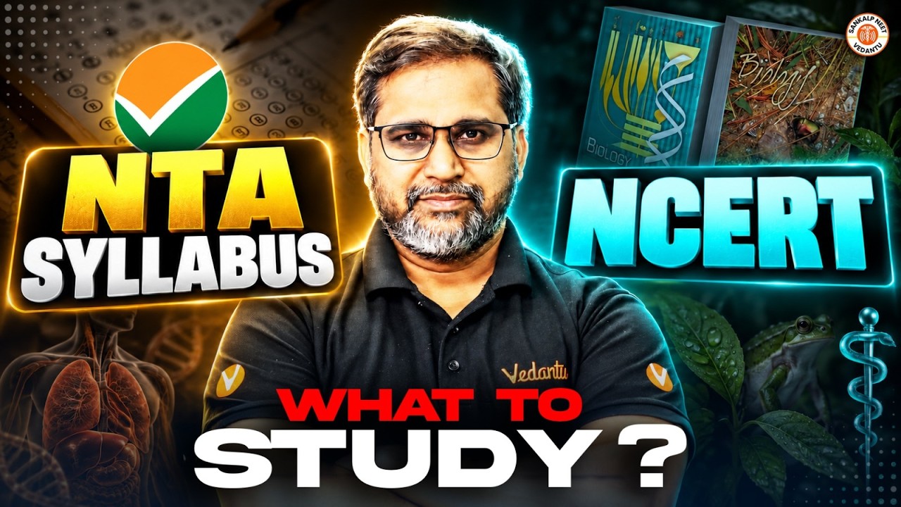NTA Syllabus VS NCERT | What To Study ? | NEET 2027 Preparation | Tarun Sir