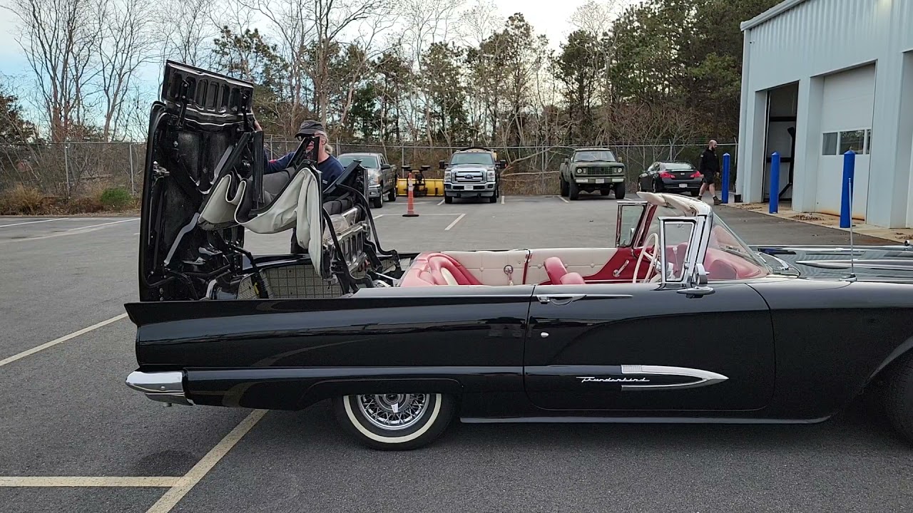 1959 Ford thunderbird J-Code roof operation