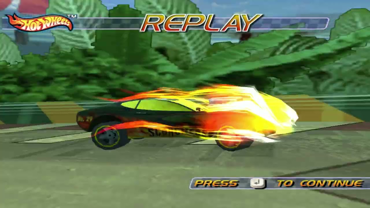 Hot Wheels World Race Overboard 454 on Vast Jungle Replay