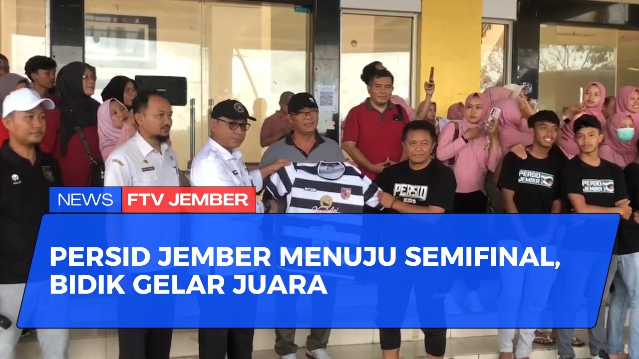 SKUAD PERSID JEMBER BERTOLAK KE PAMEKASAN