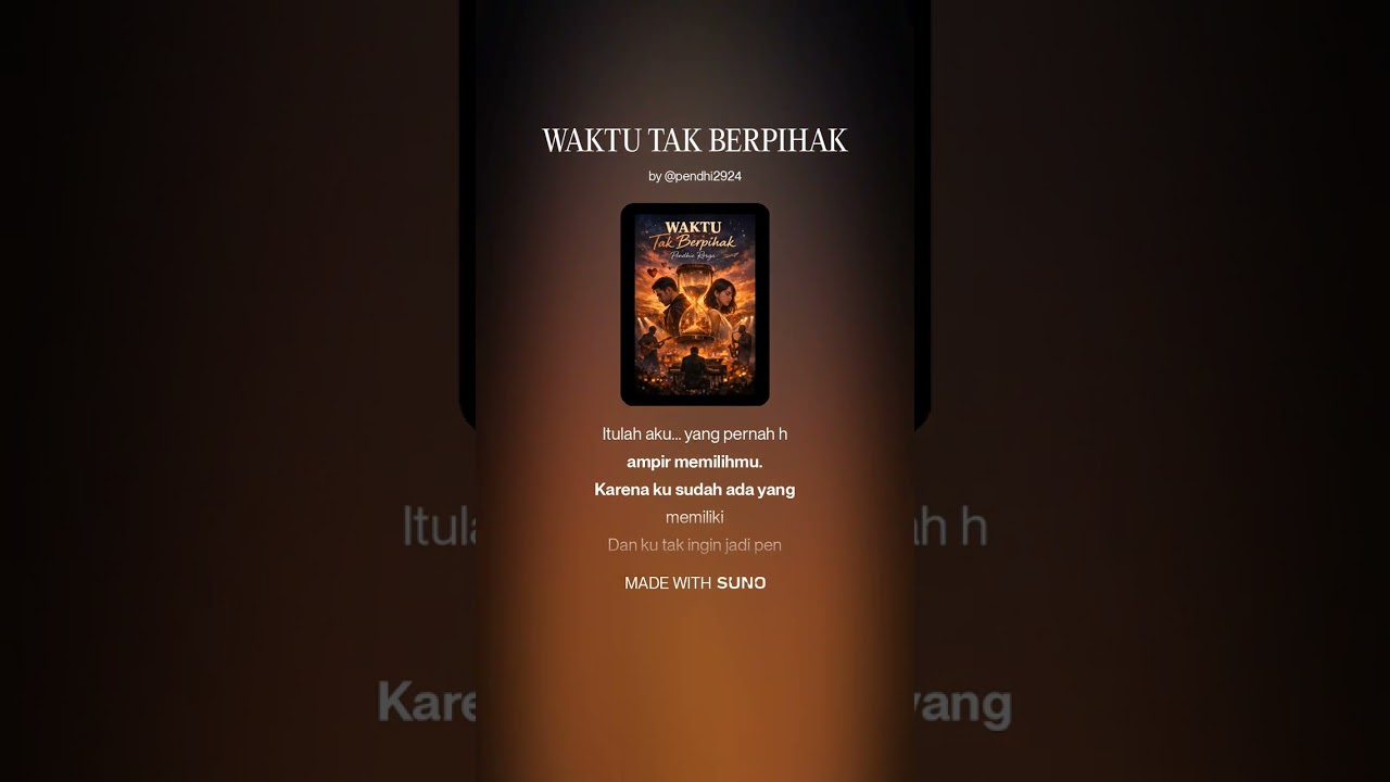 WAKTU TAK BERPIHAK