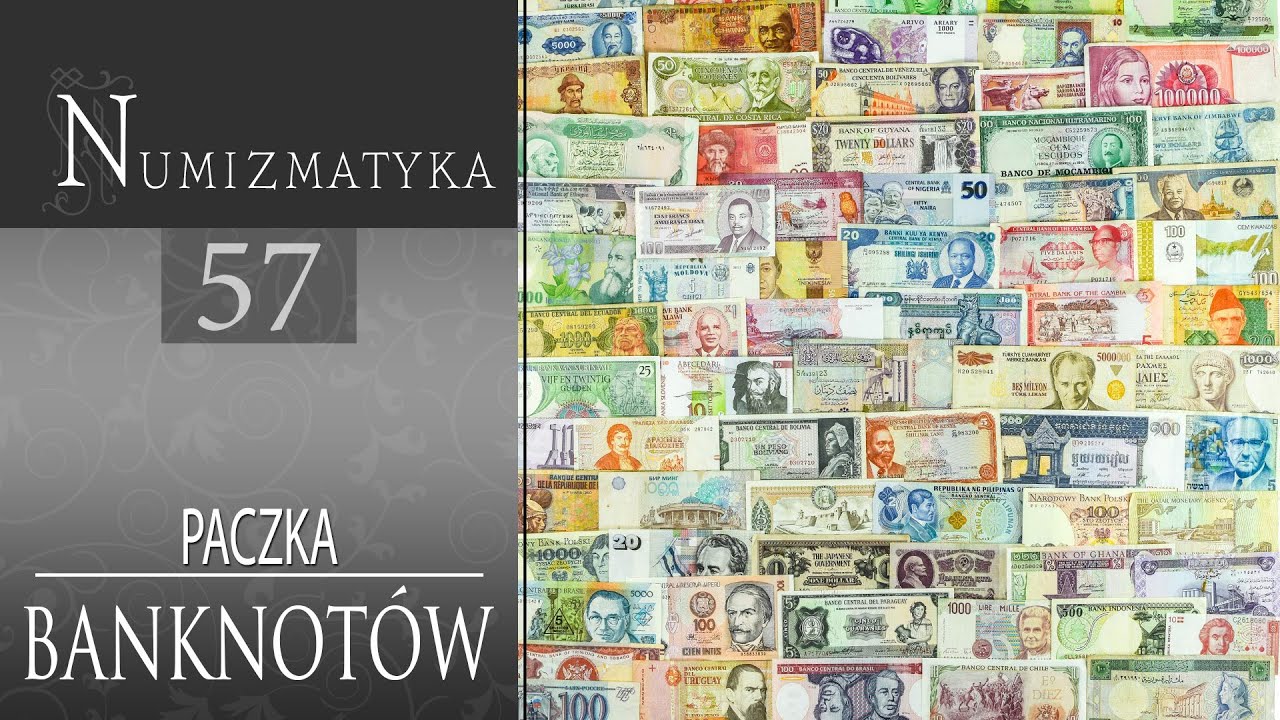 Paczka 100 banknot&oacute;w - co w środku? Numizmatyka