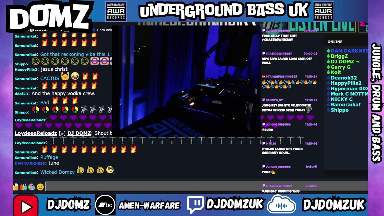 Jungle - Domz - Underground Bass - (27-12- 2025)
