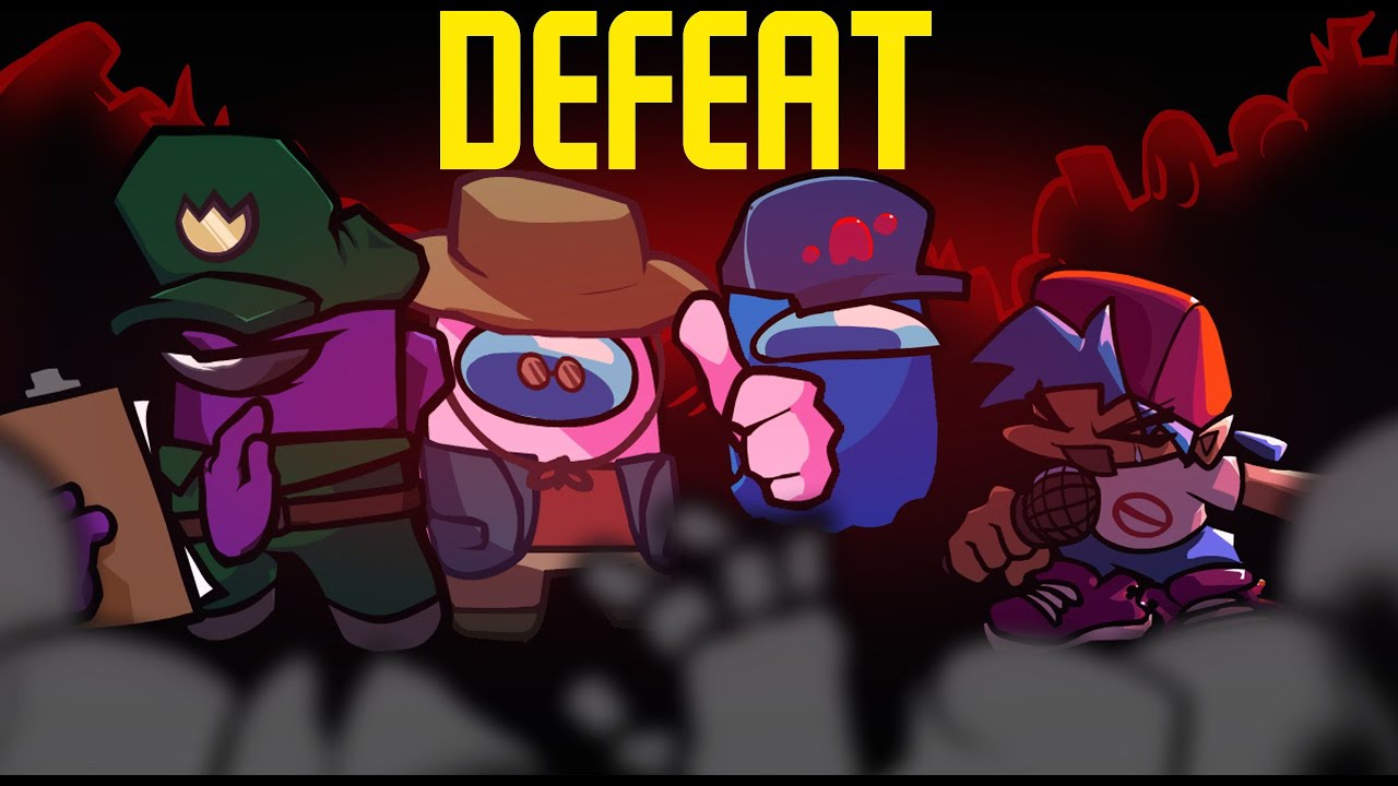 DEFEAT But JELQER, WARCHIEF AND JORSAWSEE Sing It (FNF Cover) (FNF x Impostor V4) +FLP!!!