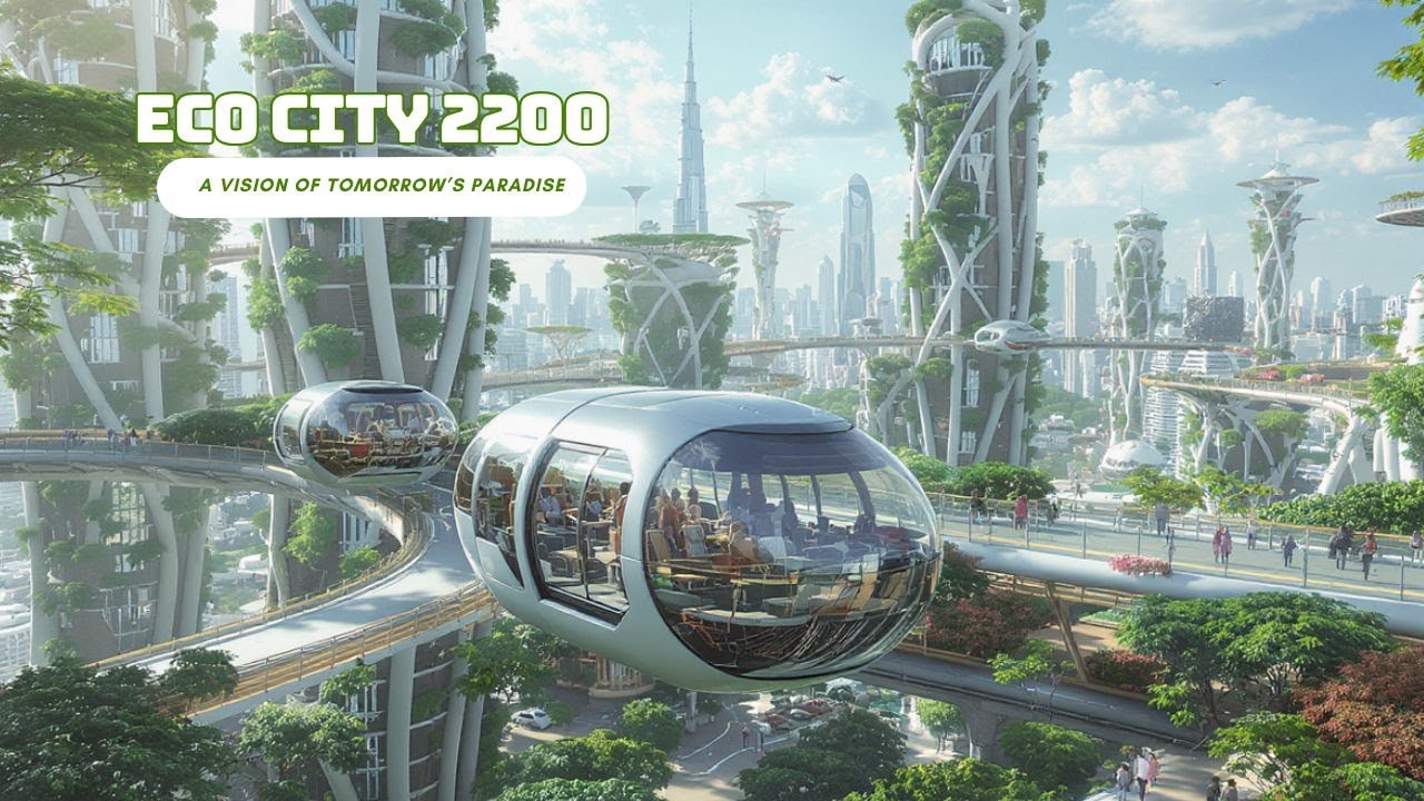 Eco City 2200: A Vision of Tomorrow’s Paradise🌿🌎🌱