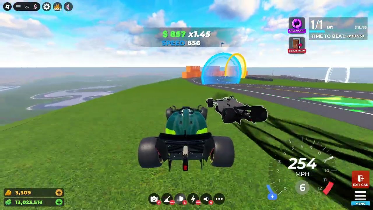 Drive World Roblo//Descent Sprint 38.549 (1800 Restriction,Fusion L20
