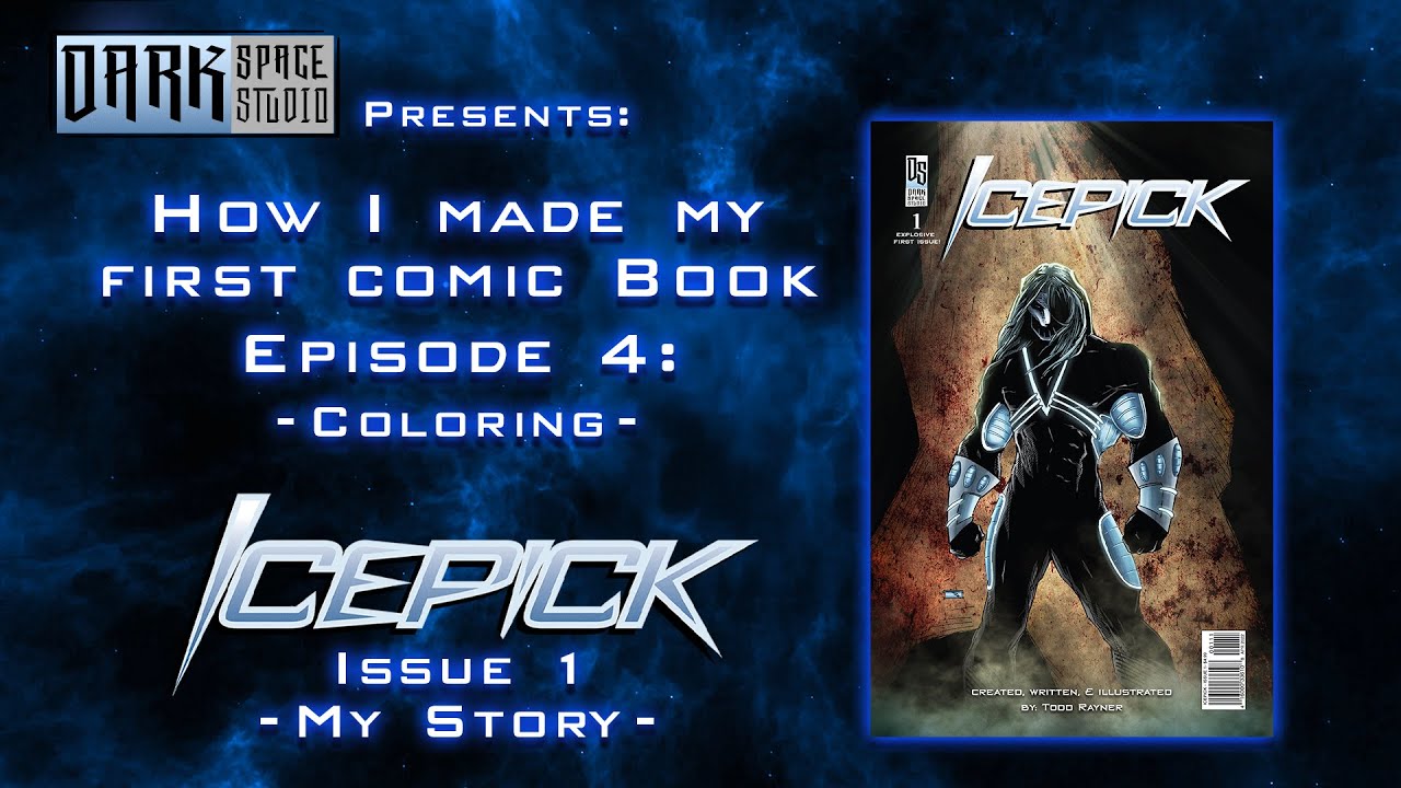 How I made my first comic book. Episode 4 - The Colors