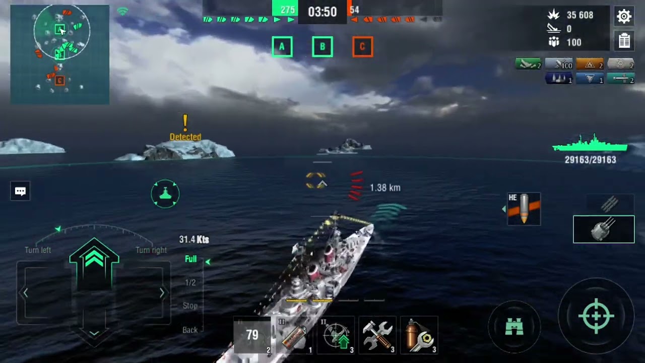 [wows blitz] Tier10 スモレンスク料理長 90k [Smolensk / Смоленск] 43