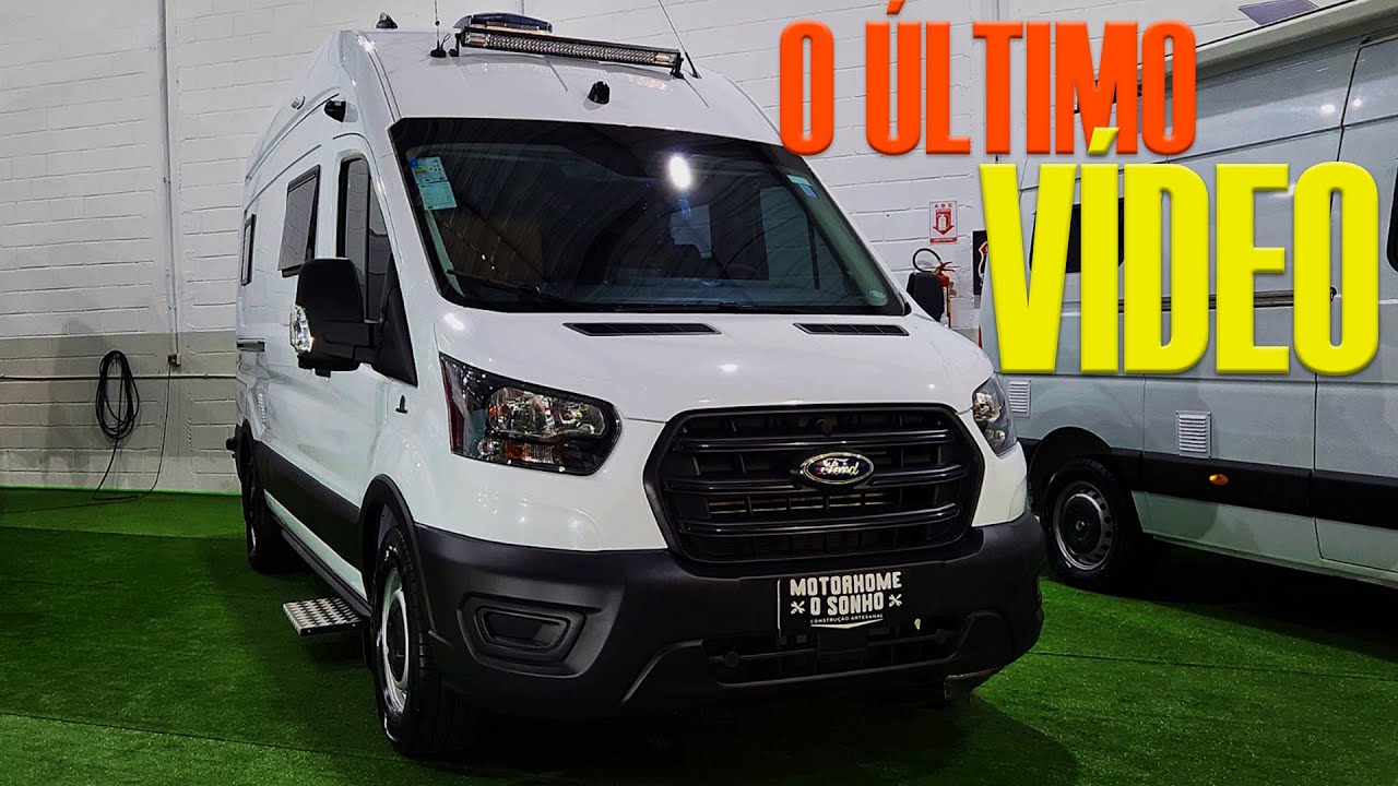 O ÚLTIMO VÍDEO DO CANAL EM 2023! O Tour da Ford Transit.