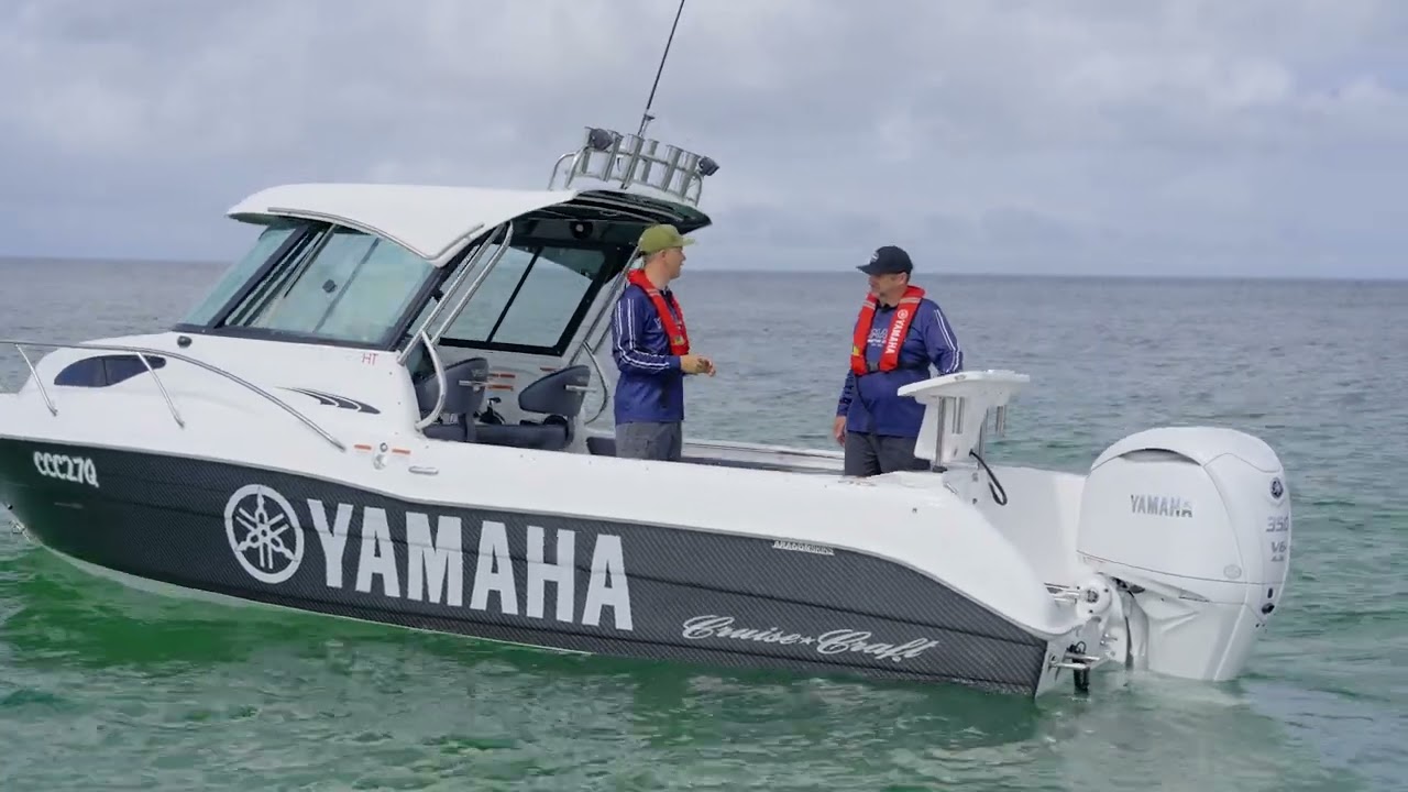 YAMAHA V6 4.4L 350HP OFFSHORE MOTOR