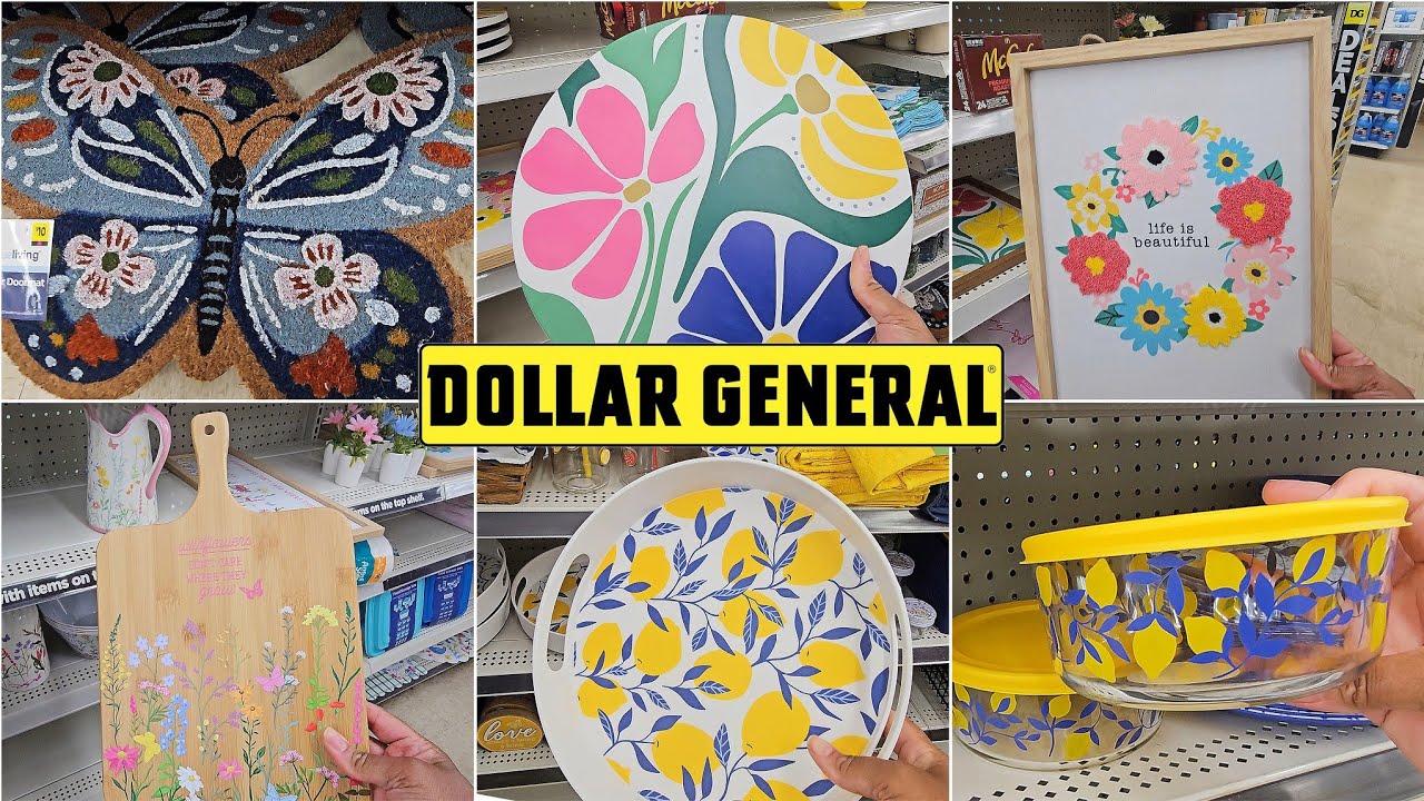 DOLLAR GENERAL SPRING DECOR 