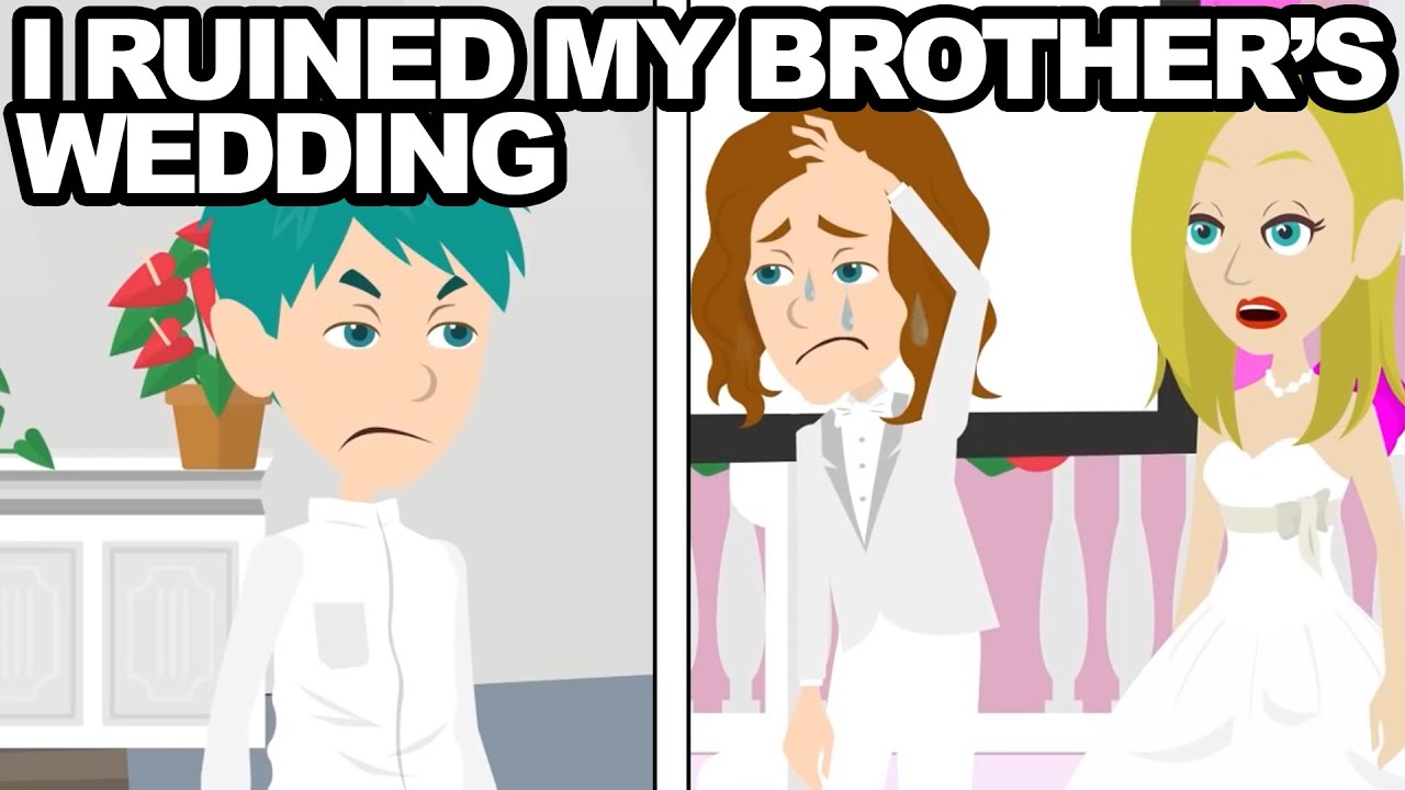 [Text + Animation] The little brother made a bombshell speech at his older brother's wedding