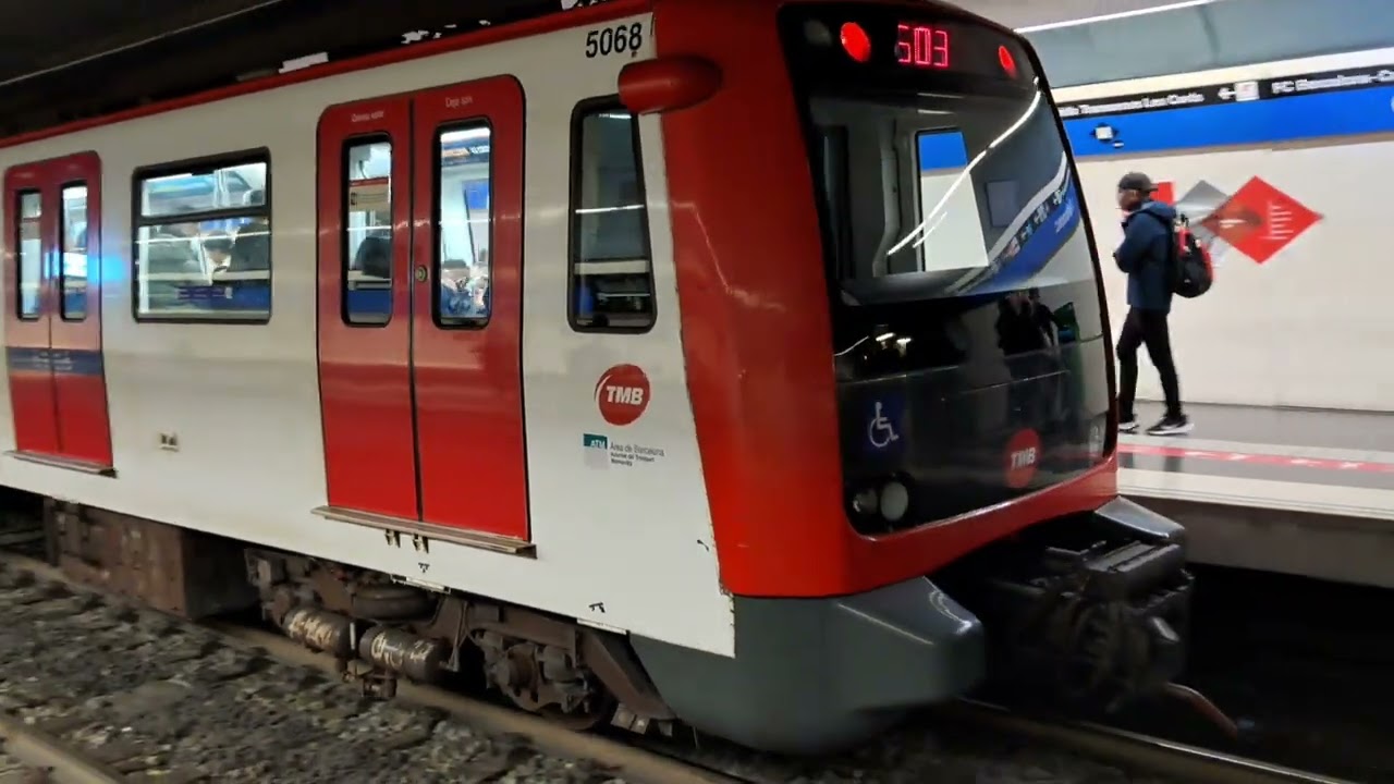Metro de Barcelona: Trajecte / Trayecto entre Sants Estació, Collblanc i/y Cornellà Centre (L5)