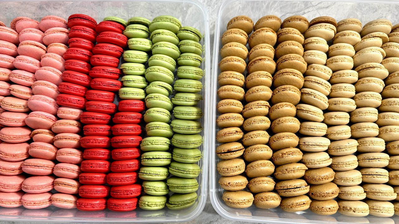 Italian Macaron gampang banget bikinnya, garing di luar Chewy di dalam, anti gagal
