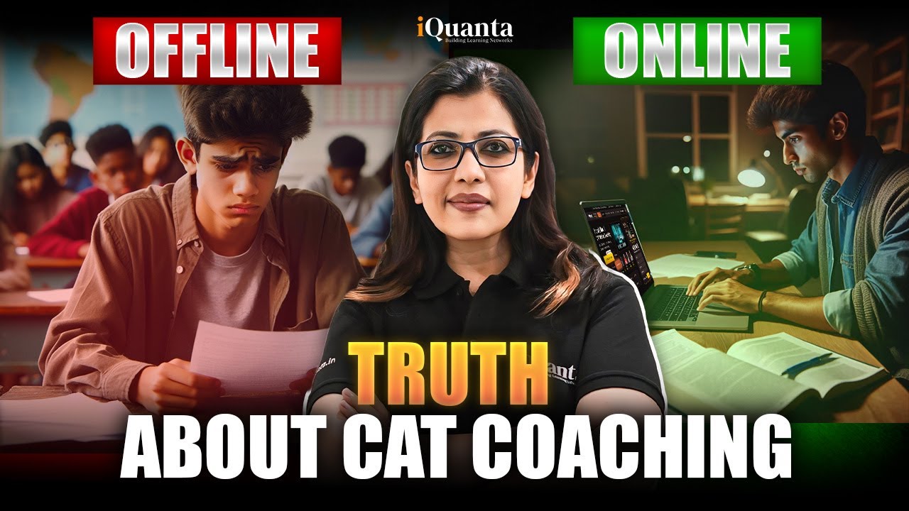 Online vs Offline Coaching for CAT 2025 | Which is BEST? - MUST WATCH!!