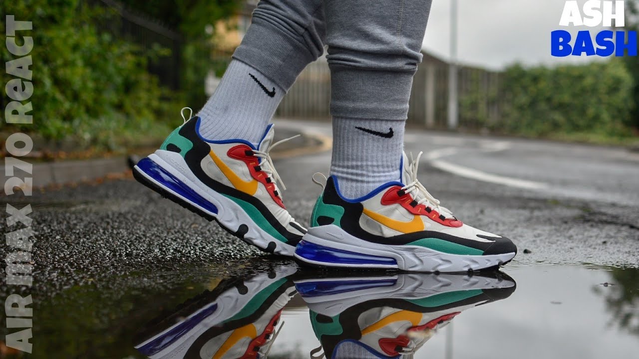 Review +  On Feet | Nike Air Max 270 React 'Bauhaus' | Ash Bash