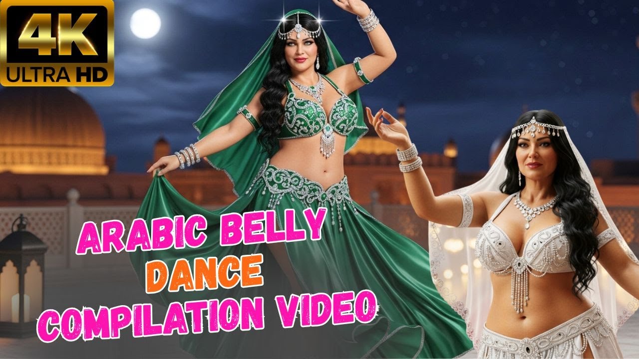 Arabian Nights Belly Dance 🔥 | Hot Arabic Dancer Compilation 2025