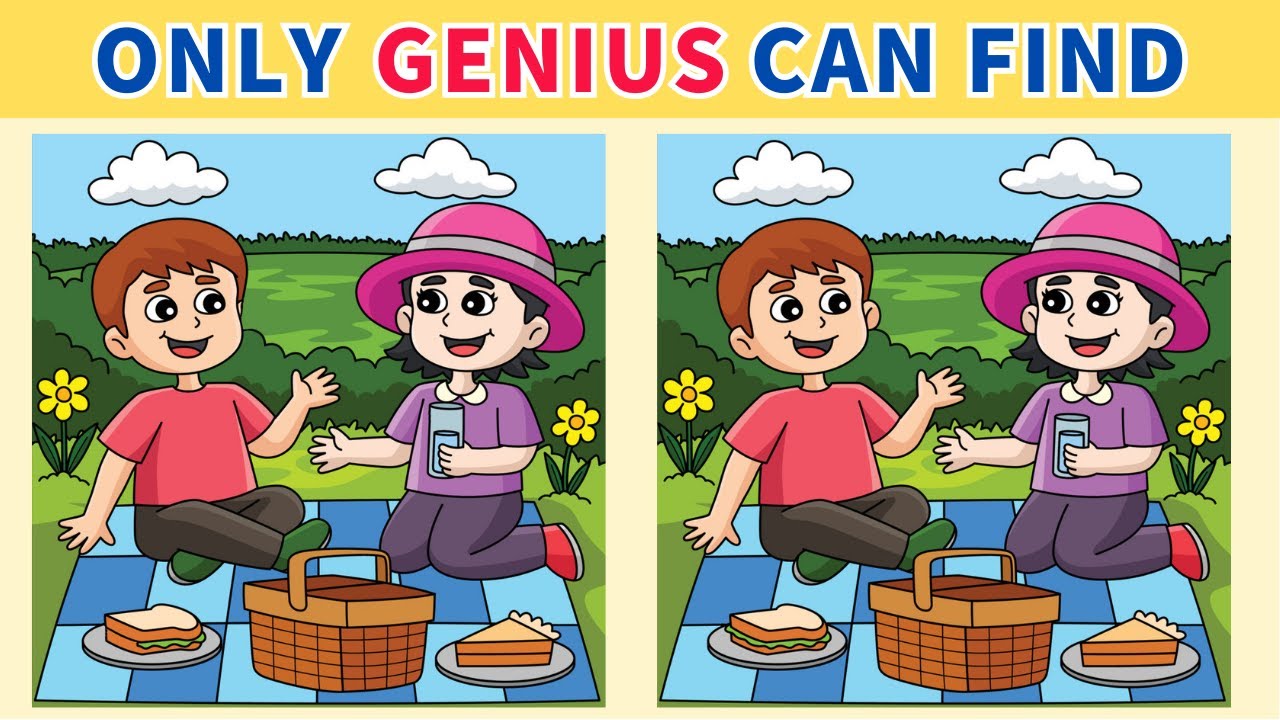 【Spot the difference】Find 3 differences in 90 sec Japanese Puzzle