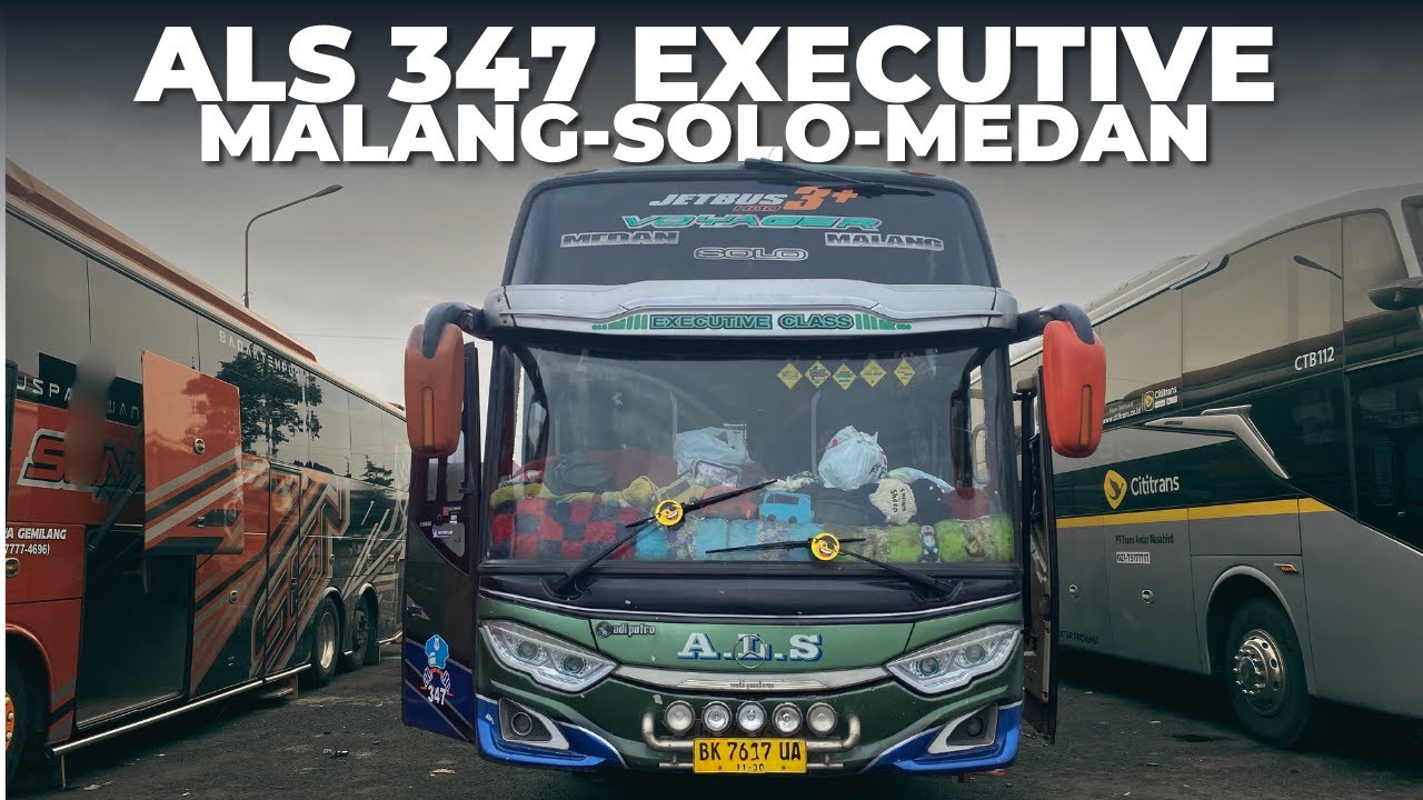 Bus ALS 347 Cek Kondisi || Besok Menuju Medan || Menyore di Arjosari