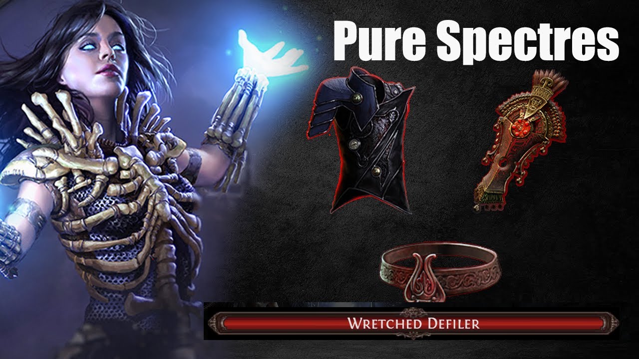 POE 3.25 | Pure Spectres | Wretched Defilers | Doryani's Prototype | T16 Showcase
