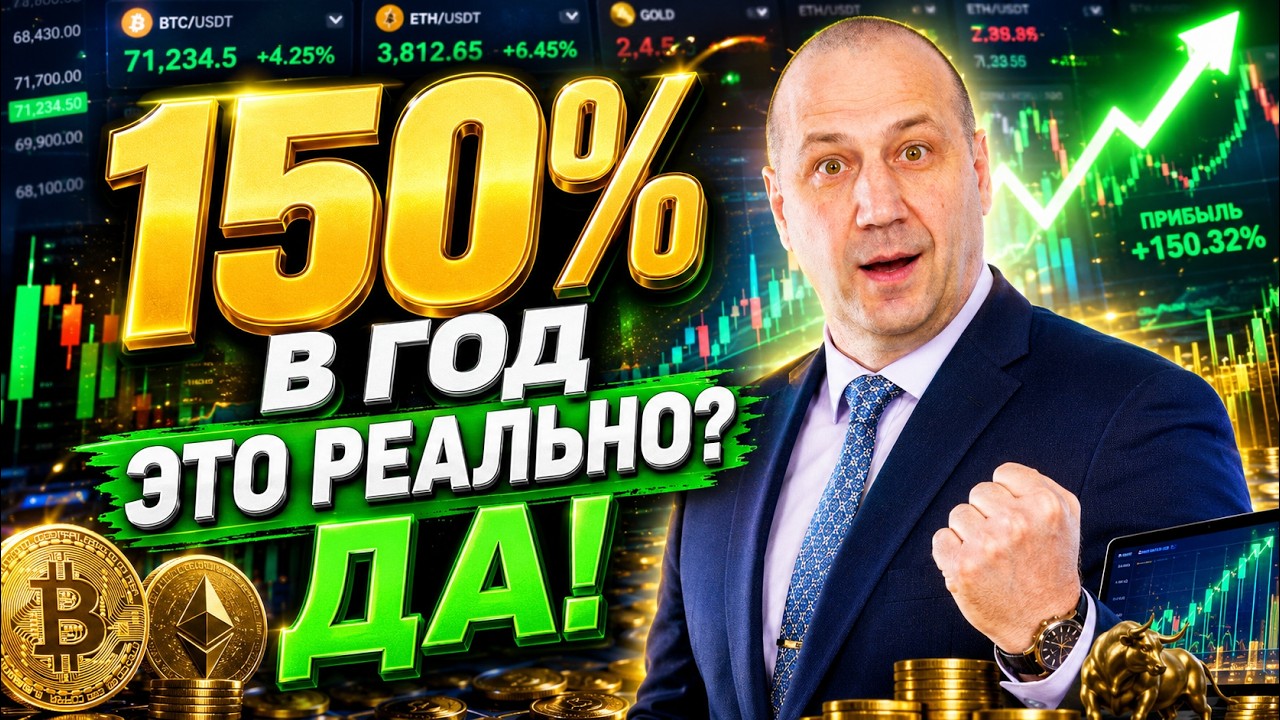ВСЁ ПОШЛО НЕ ПО ПЛАНУ! Биткоин, Золото, Акции