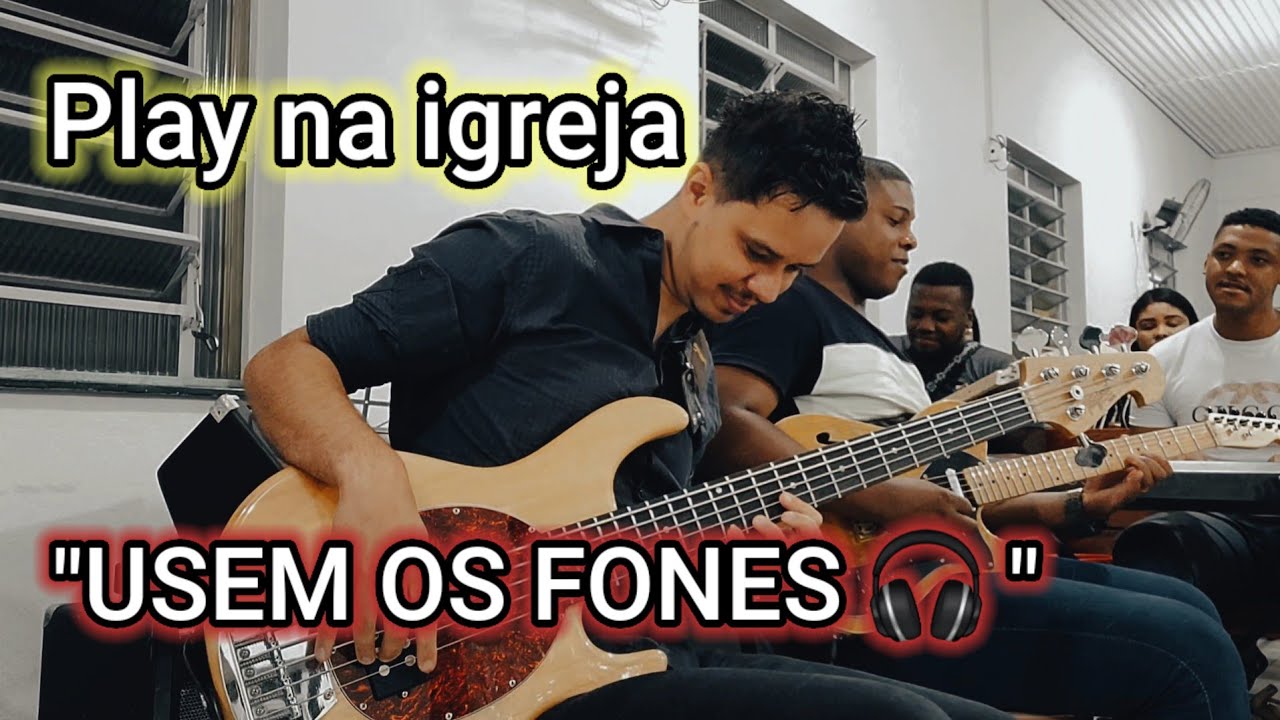 Tocando na igreja (VÍDEO 1)🔥🎸🎧