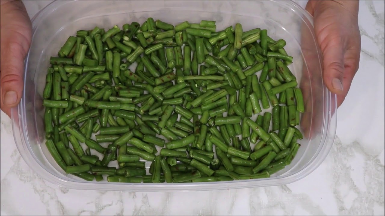 CÓMO CONGELAR EJOTES O JUDÍAS VERDES, Y DESCONGELARLOS ||COCINA Y MÁS CON ARMIDA