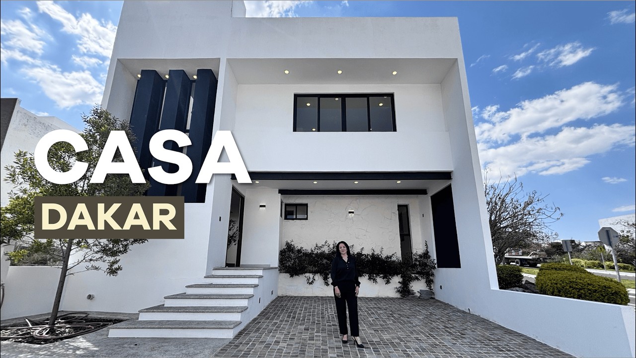 La casa que termina en un roof con vista al valle… y empieza con un jardín de 40 m² | Casa DAKAR