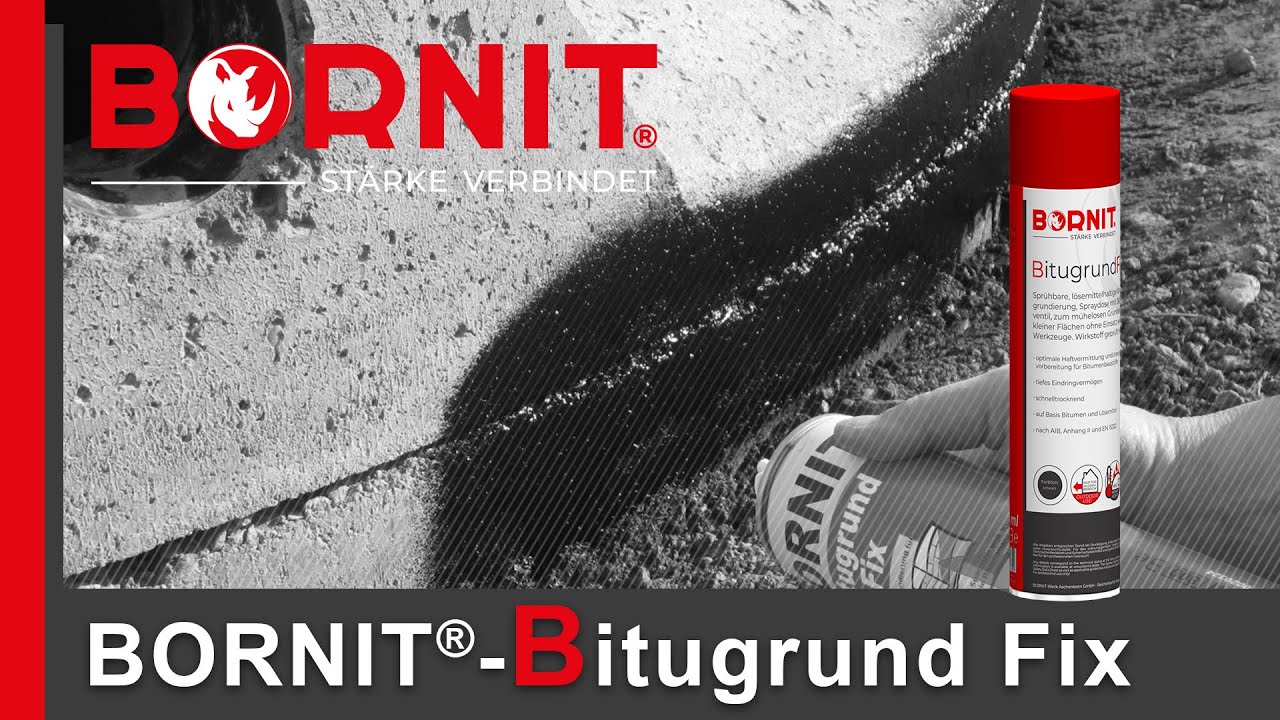 BORNIT&reg;-Bitugrund Fix - Bitumengrundierung leichtgemacht