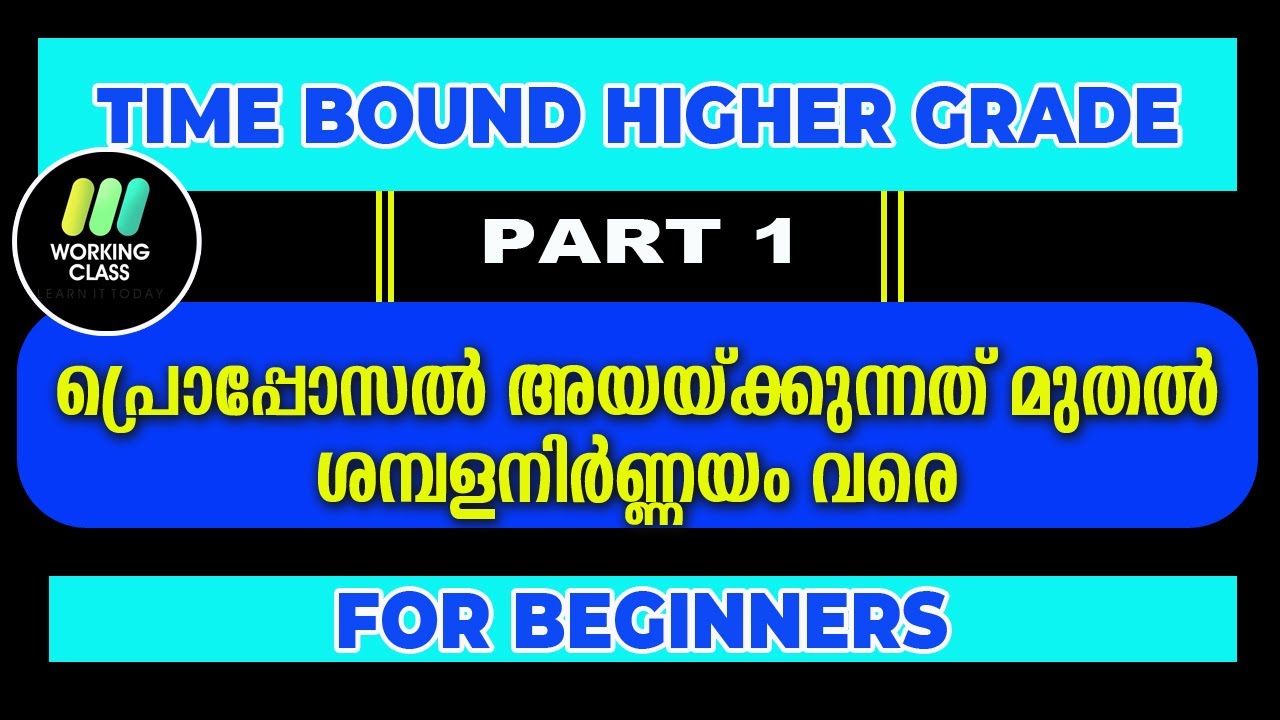 TIME BOUND HIGHER GRADE - PART 1
