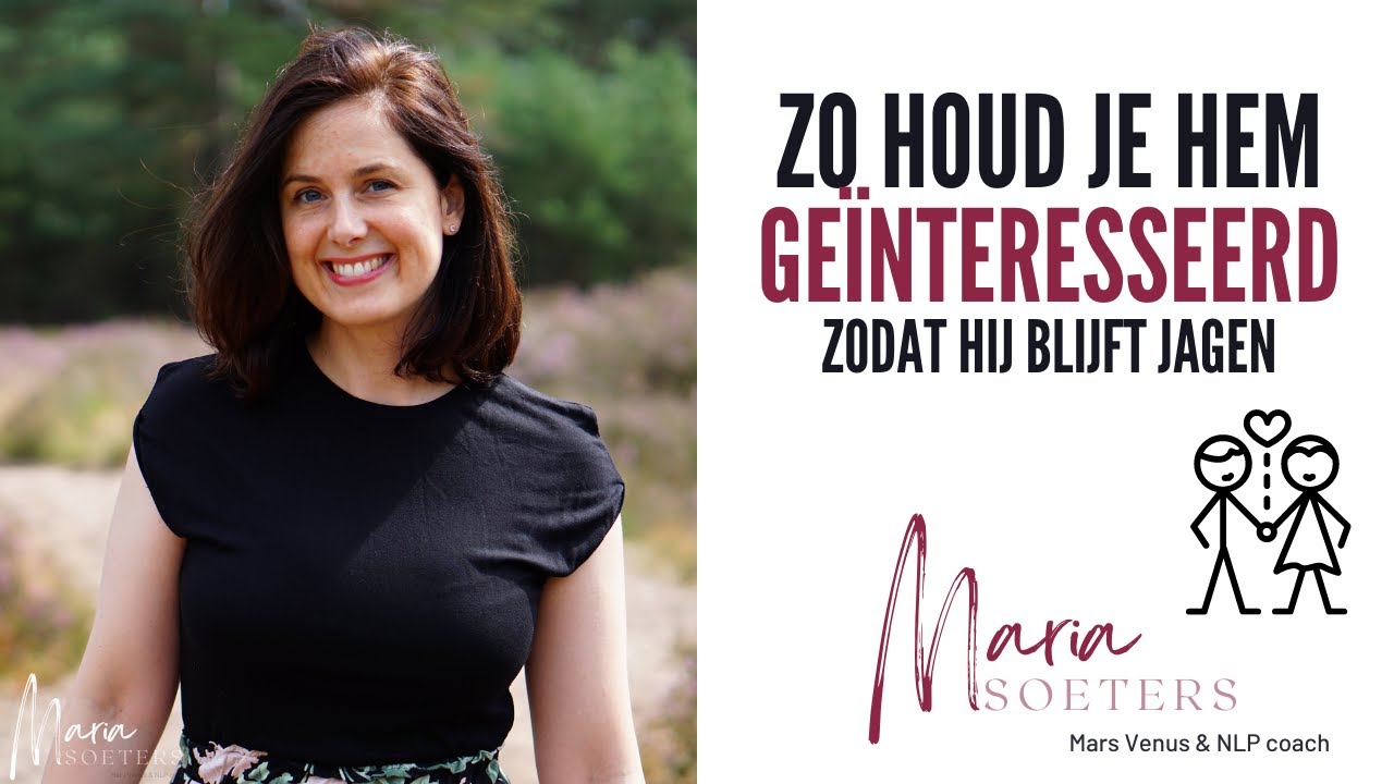 Hoe houd je een man geïnteresseerd zodat hij op je blijft jagen?