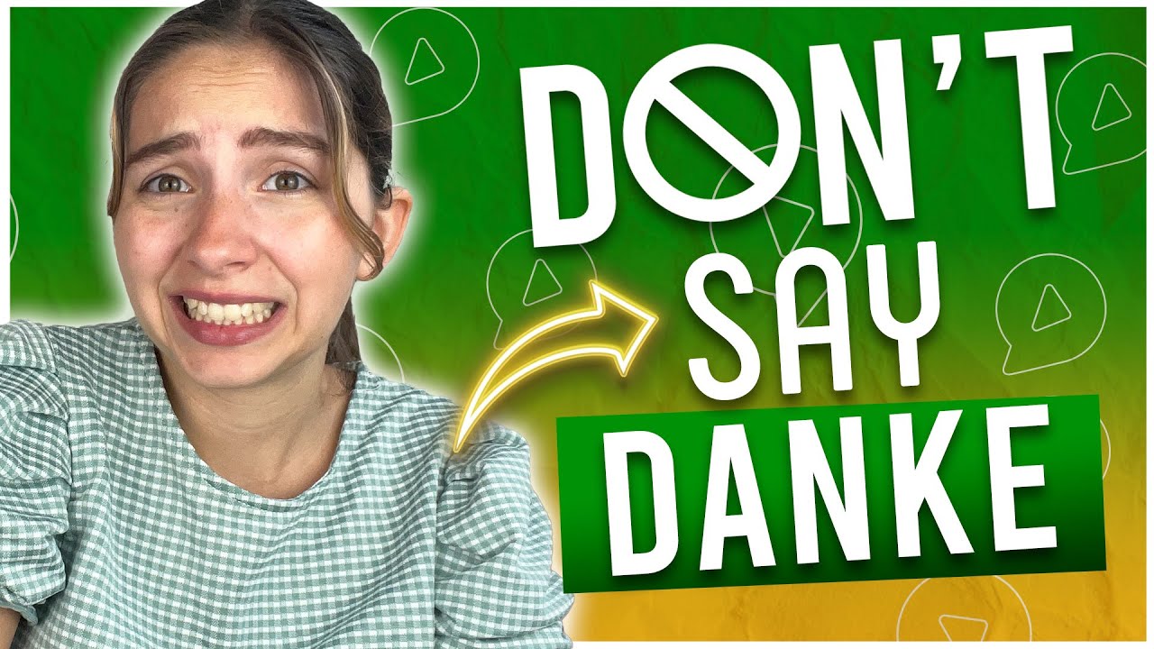DON’T Say DANKE! Say THESE 5 Alternatives Instead!