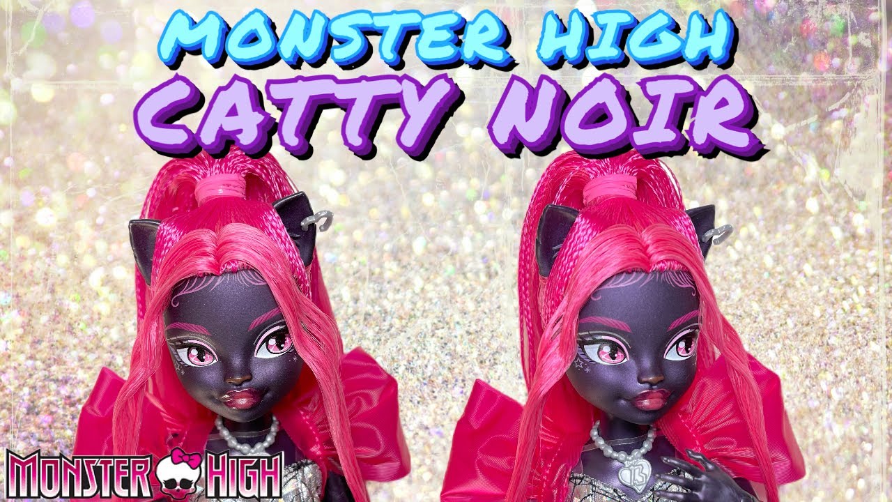 Распаковка и обзор куклы Кэтти Нуар из Monster High! Новая кукла G3 Core!
