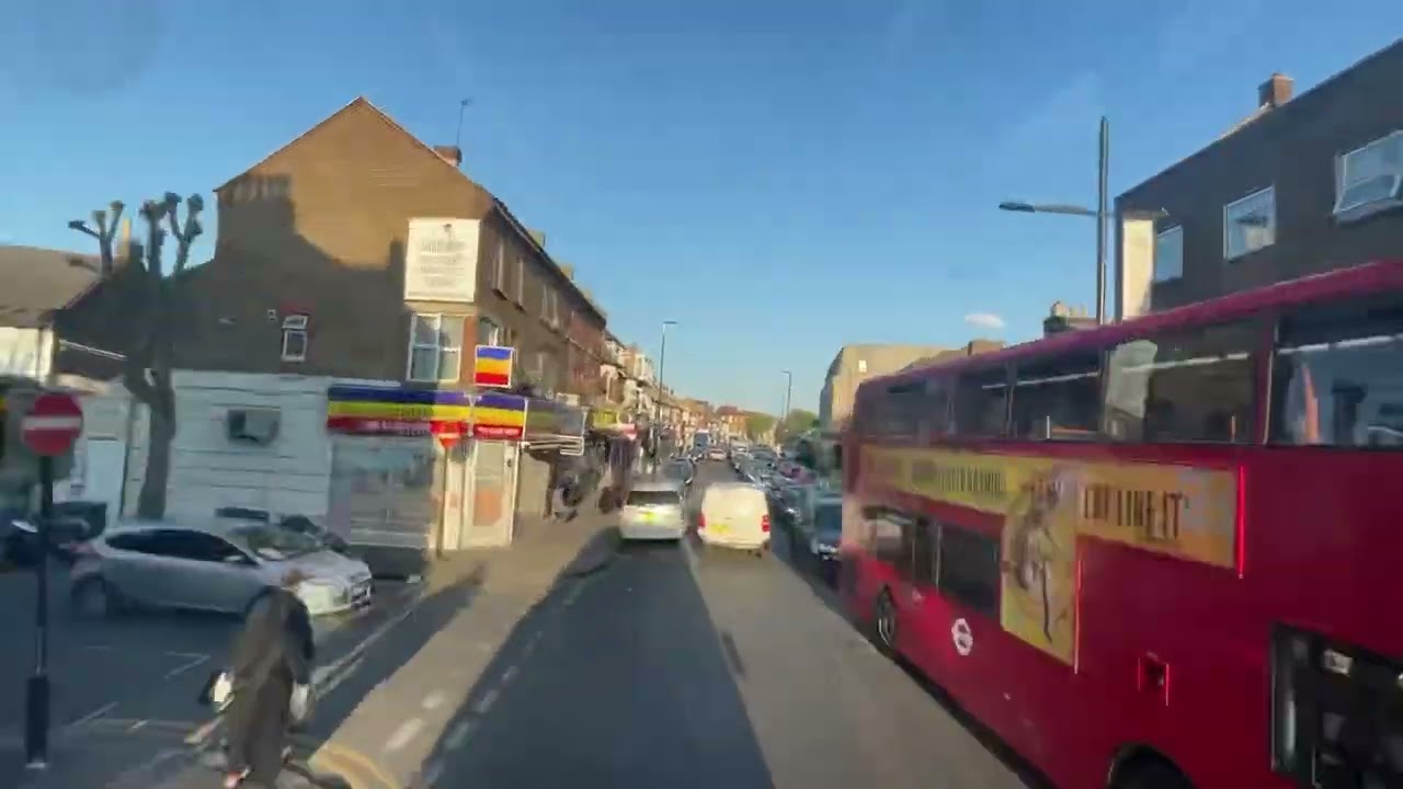 FULL ROUTE VISUAL | Route 238 : Stratford Bus Station - Barking Station
