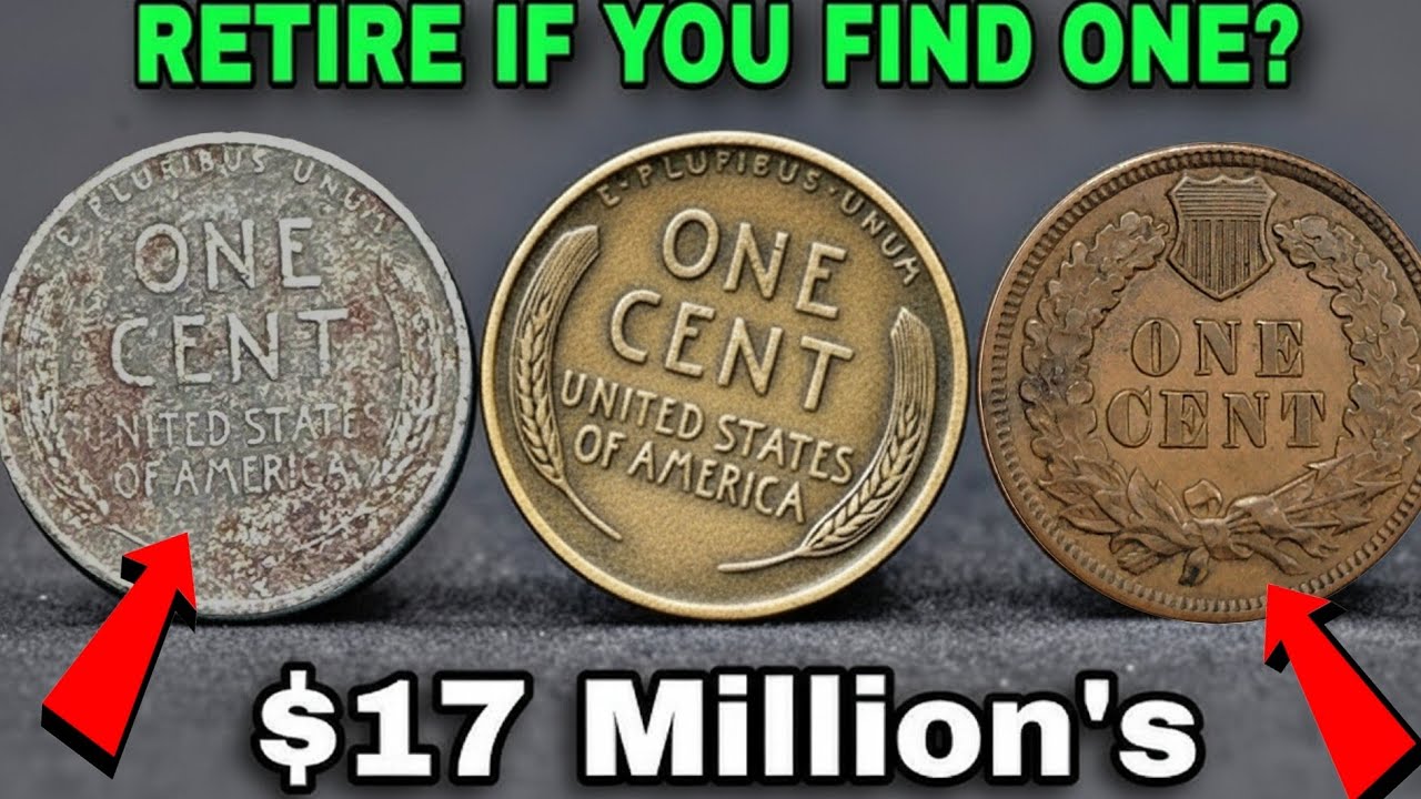 Dirty Old Pennies Sold for Millions 4 Indian Head,1943 Steel penny! One Cent Coins to Look For!