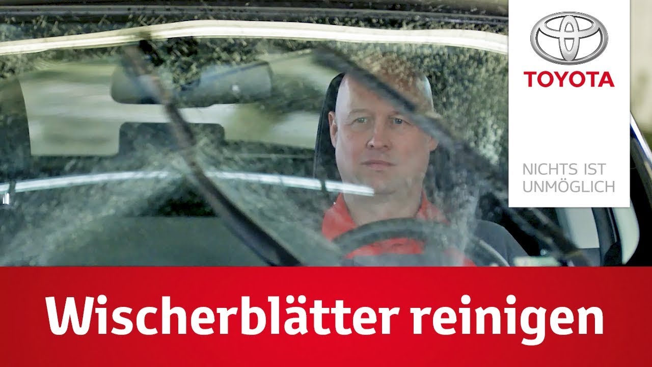 Scheibenwischer pflegen und reinigen | Anleitung zum Aufbereiten der Wischerblätter