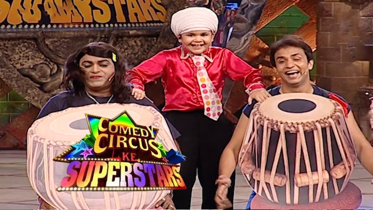 Saloni ने नकली Surinder बन कर बजाया Surinder पाजी का ही तबला || Comedy Circus Ke Superstar