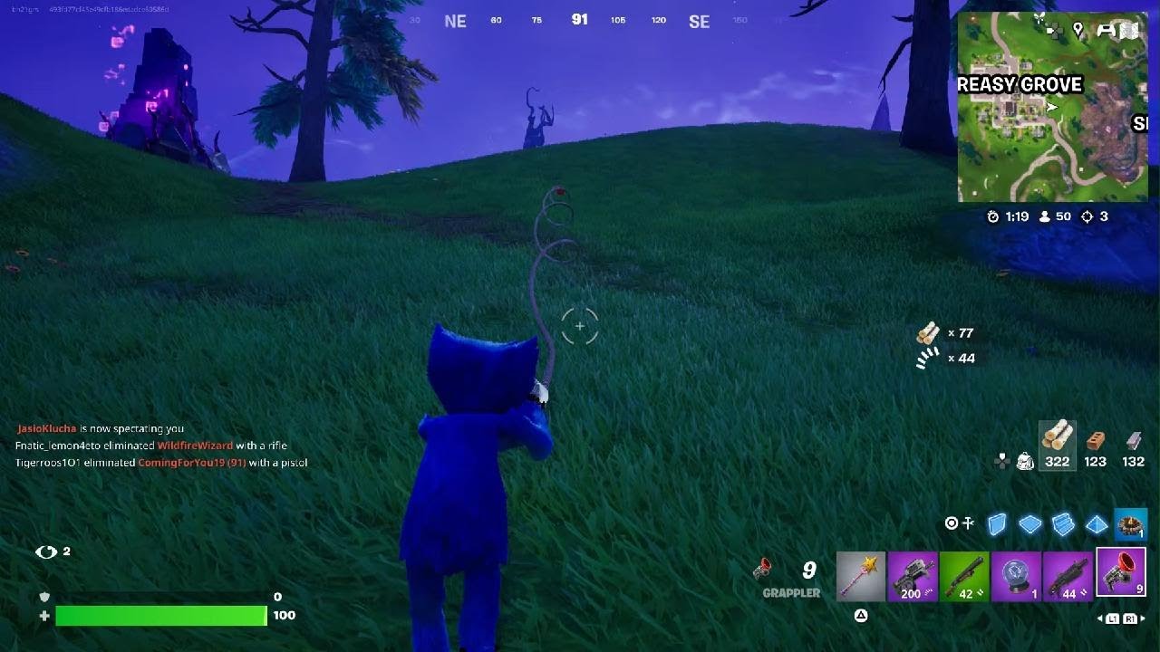 fortnite with huggy wuggy skin