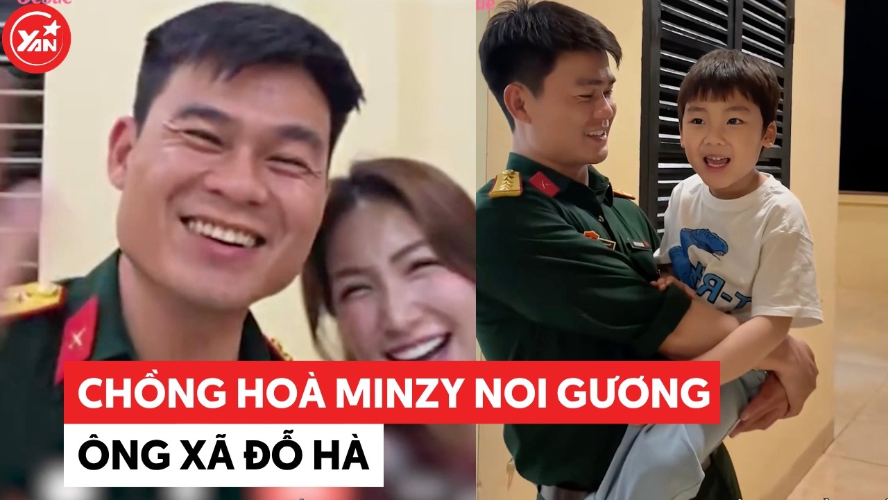 Chồng Hoà Minzy noi gương ông xã Đỗ Hà “phụ thuộc cảm xúc nóc nhà” #hoaminzy