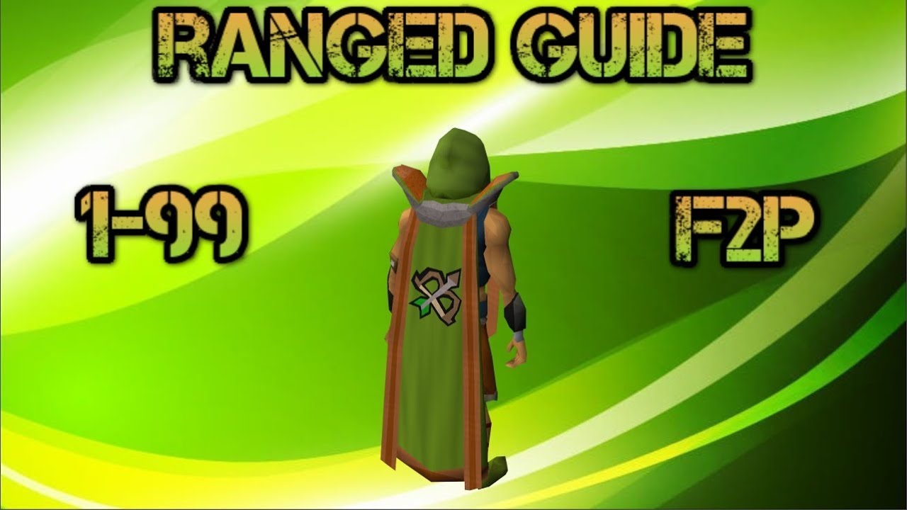 OSRS F2P 99 Range Guide with PROFIT