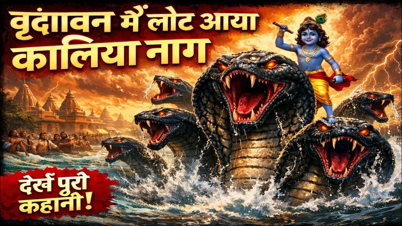 वृंदावन में लौट आया कालिया नाग | Kaliya Nag Vrindavan |सच्चाई क्या है ।