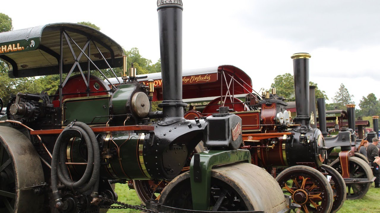 Shrewsbury Steam Rally Parade Convoy & Whistle Blow 2023
