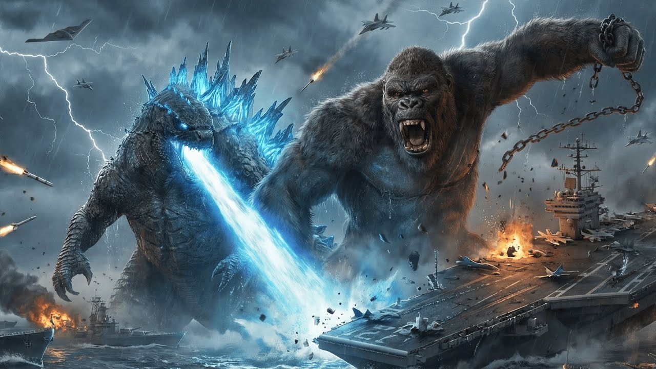 King Kong and Godzilla vs. Special Forces: A Major Clash on Land and Sea | Best Movie 2026